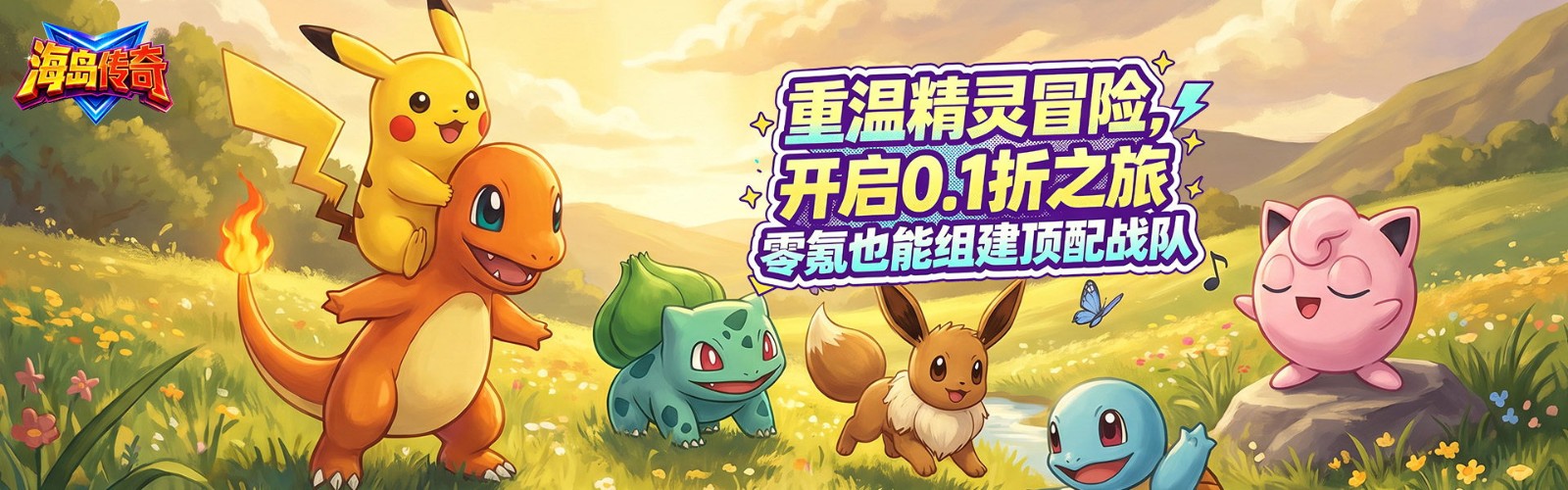 Island Legend (Little Pokémon 99% off Free Edition) Mobile Game