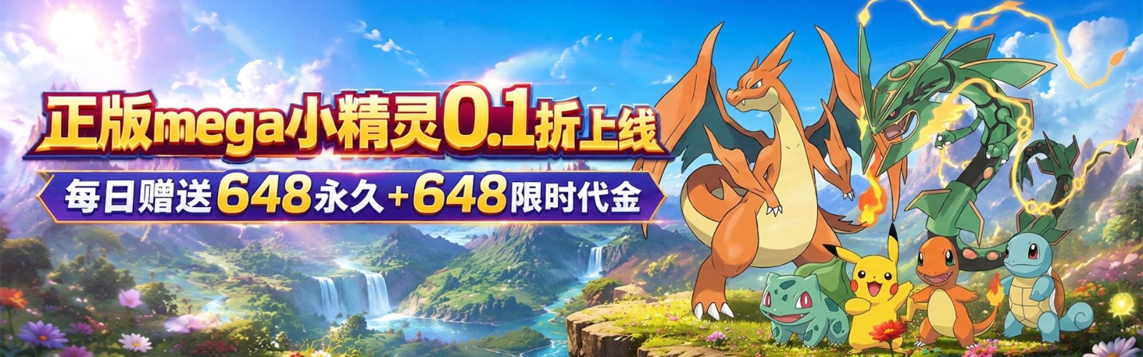 Spirit Tales (99% off Pikachu with 1296 gifts) mobile game