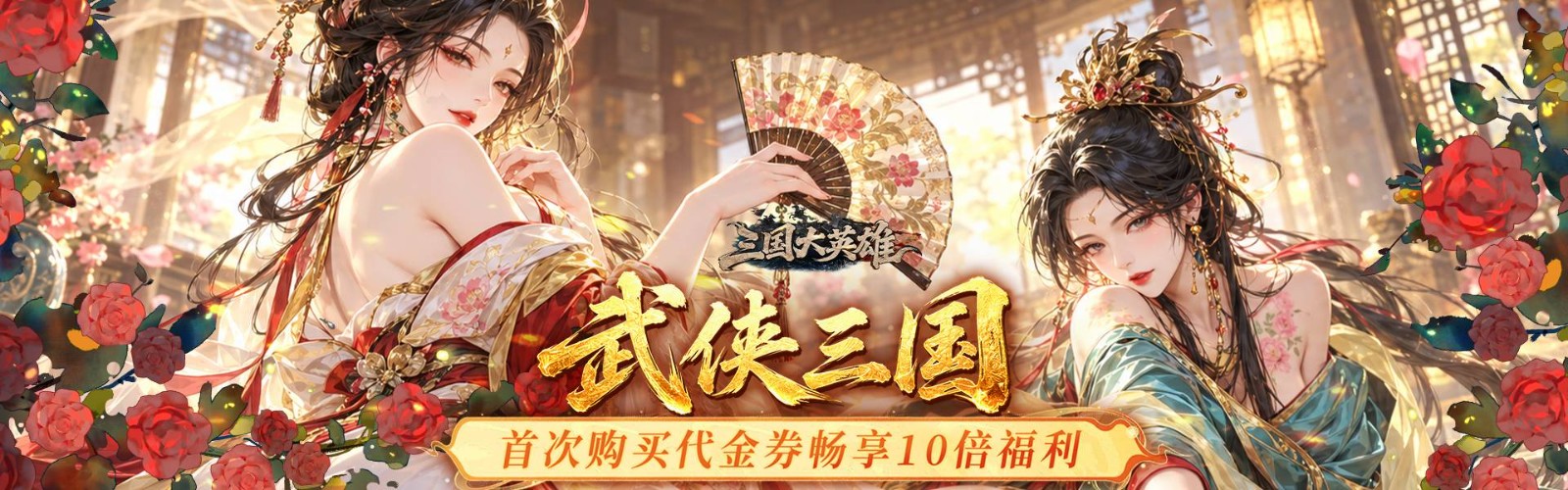 Three Kingdoms Great Hero (99.5% off 10x Gold Ticket Unlimited Play Edition) H5